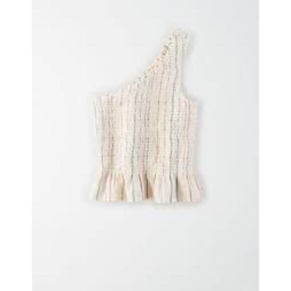 American Eagle Outfitters One Shoulder Smocked
Crop Top - Picture 1 of 5